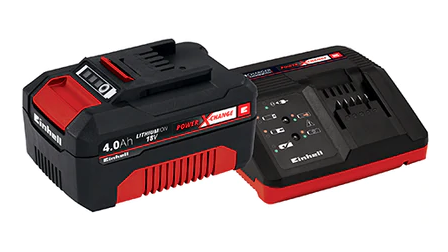 EINHELL 18V 4 0Ah PXC Starter Kit Charger Kit