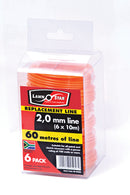 LAWNSTAR Pre-pack 2.00 mm six coil line